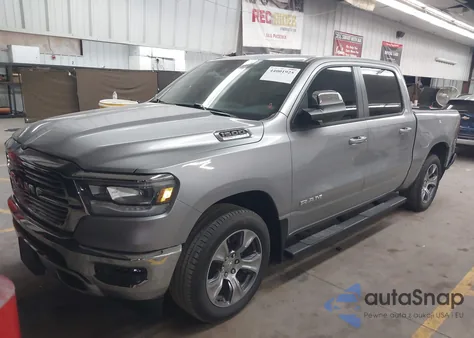 2023 Ram 1500 Laramie 4X4 5'7 Box z USA, uszkodzony, nr VIN 1C6SRFJT8PN673519